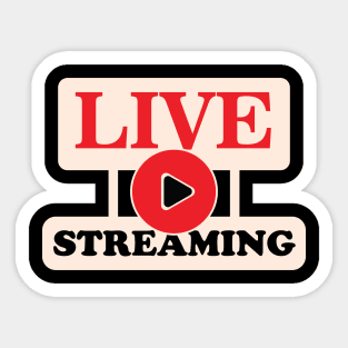 Live Streaming Sticker